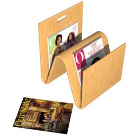 Wood magazine rack 3D Object | FREE Artlantis Objects Download